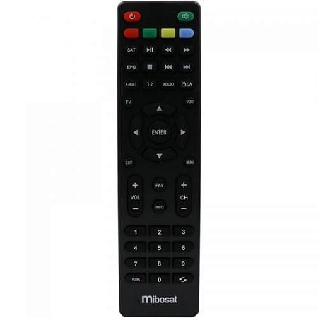 Controle remoto Para receptor Mibosat 1001 / 2001 / 3001 (Similar)