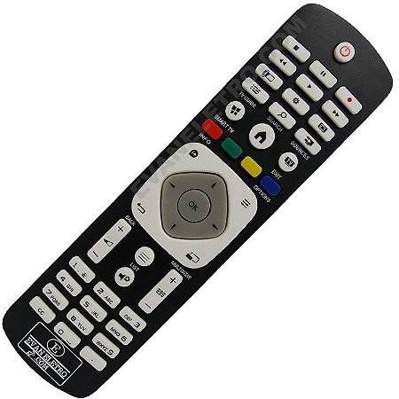 Controle Remoto TV LED Philips 42PFG5909 / 42PFG6809 / 47PFG5909 / 47PFG6809 / 55PFG6809