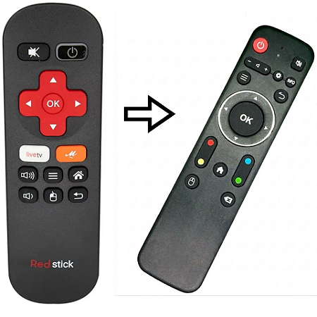 01 Controle Remoto Clonado Para Red Stick