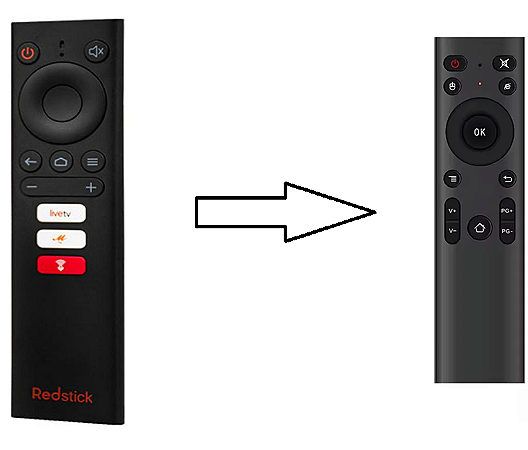 01 Controle Remoto Clonado Para Red Stick 2