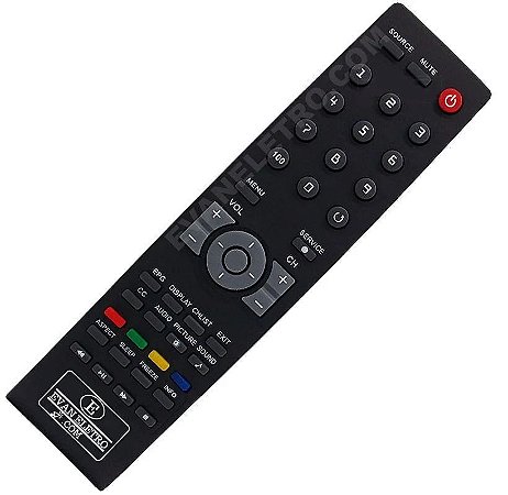 Controle Remoto Para Tv Led Lcd Sharp LC42SV32B