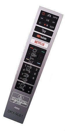 Controle Remoto Para TV SKY-9061