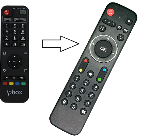 Controle Remoto para Tv Box Ipbox IPBX-1