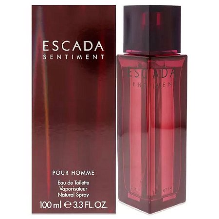 Escada Sentiment Pour Homme (EDT) Escada (Batch Code: 6159 / Lote: 2006)(RARO)