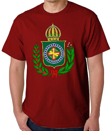Camiseta Brasão Império do Brasil Monarquia Brasileira várias cores