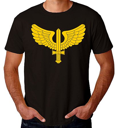 Camiseta Preta Força Aérea Brasileira Fab Aeronáutica