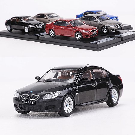 Carro modelo de liga SHADOW 1:64 M5 E60 para seis cores