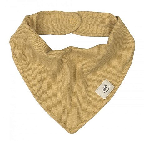 Babador Bandana - Amarelo Cornsilk