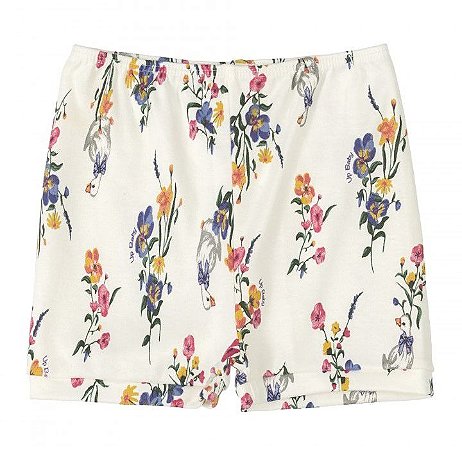 Short em Suedine - Jardim de Flores