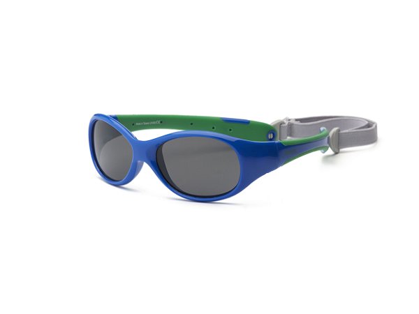 Óculos de Sol Explorer Azul e Verde - Real Shades