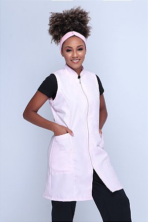 Jaleco capri rosa bb