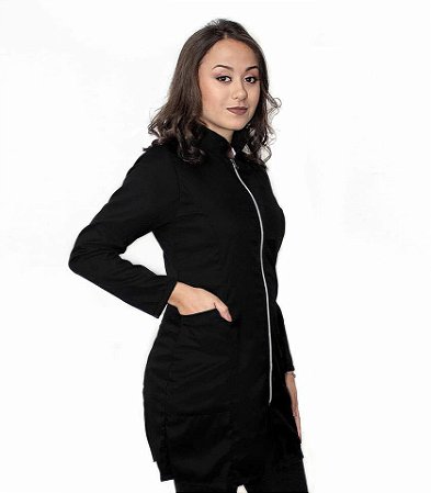 Jaleco roma preto
