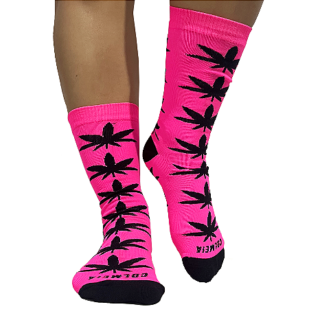 ColMeia Dry-fit - Rosa neon