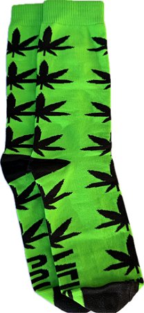 ColMeia Dry-fit - Verde limão