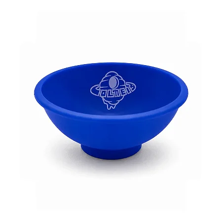 Cuia de Silicone G - Azul