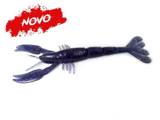 Isca soft slow crab monster 3x 9 cm 8 unidades