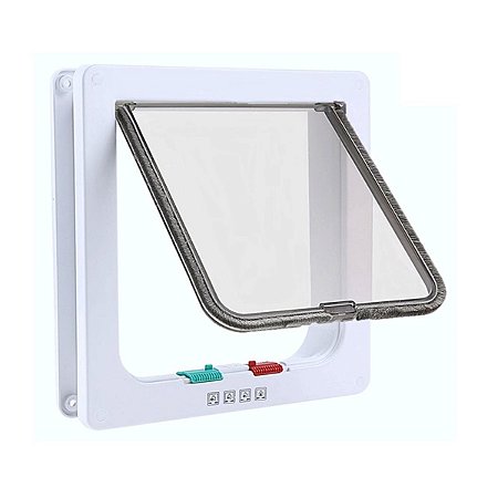 Porta Pet Branca para Gato ou Cão Tamanho GG 25cm x 28cm