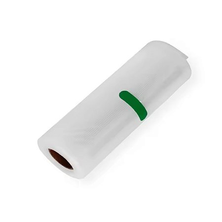Rolo Plástico Seladora vácuo 30cm 5mts Gofrado Transparente
