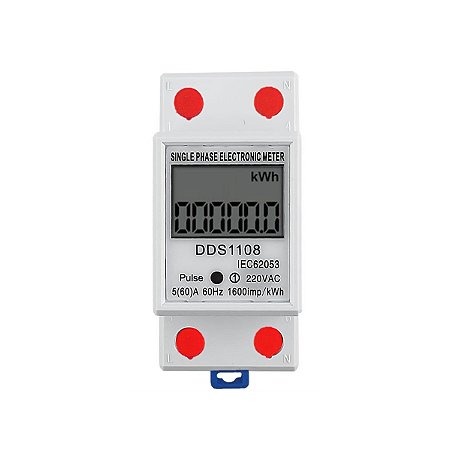 Medidor Consumo Energia Elétrica 110/220v Monofásico Digital