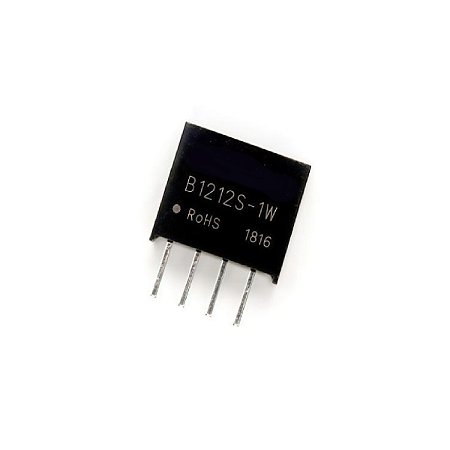 Conversor Isolador Fonte 12v B1212s-1w B1212 B1212s Sip-4 Dc Isolador De Ruído