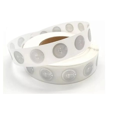 Kit 50 Etiqueta Adesiva NFC NTAG Leitura 13,56mhz Regravável