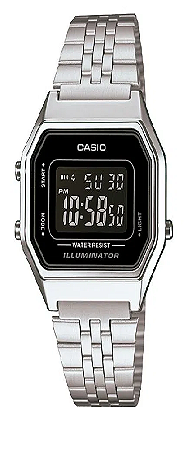 LA680WA1BDFSC Casio relógio de pulso Vintage