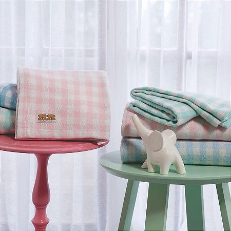 Manta Ventura Xadrez Infantil Bambino