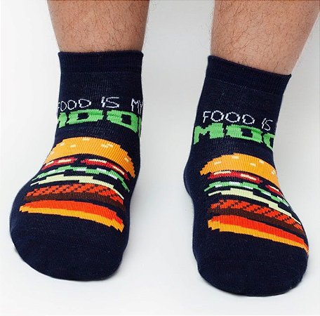 MEIA SOQUETE KIDS EF AZUL MARINHO - PUKET