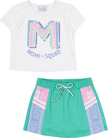 CJ MC BLUSA H2947 SHORT H2948 OFF - MOMI