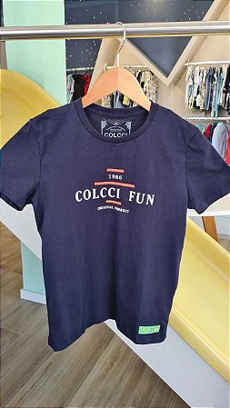 CAMISETA ESTAMPADA AZUL LIFE - COLCCI