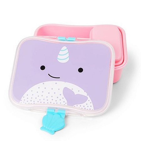 Kit Lanche (2 Potes) Zoo Baleia Narval - Skip Hop