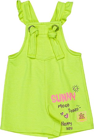 JARDINEIRA AMARELO NEON - Momi