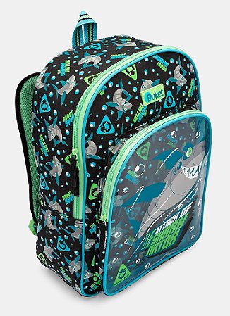 MOCHILA SEM RODINHA TUBA ROBO PRETO - PUKET