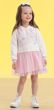 VESTIDO INVERNO 2022 DANCE BUNNY - Mon Sucré