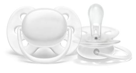 SCF092/01 CHUPETA ULTRA SOFT UNITARIA BRANCA 0-6M - PHILIPS AVENT