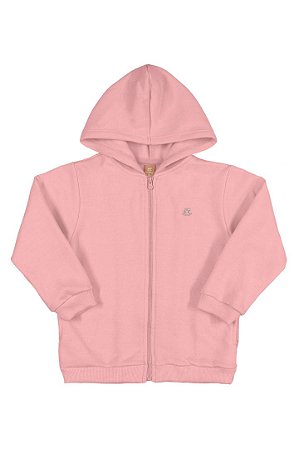 JAQUETA EM MOLETOM 033263 ROSA FLUOR - UP BABY