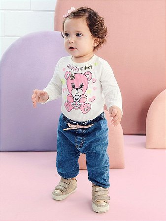 CALCA JEANS BABY MOMI