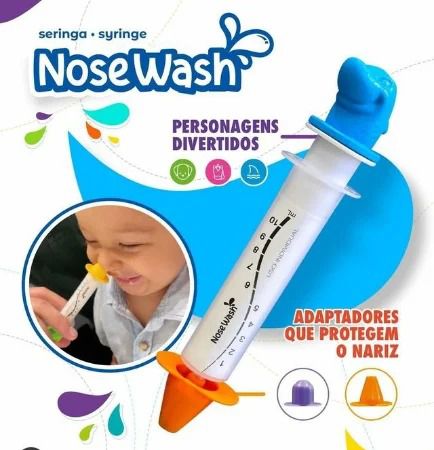 Seringa para Lavagem Nasal 10ml - Tubarão - Nosewash - Missy Baby