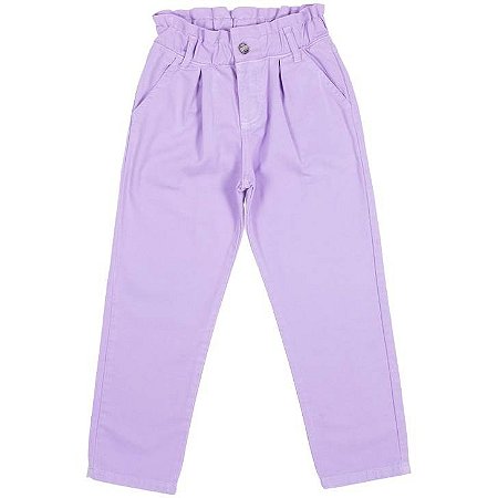 Calça Legging Infantil - Lilás - Banho Maria Moda praia infantil