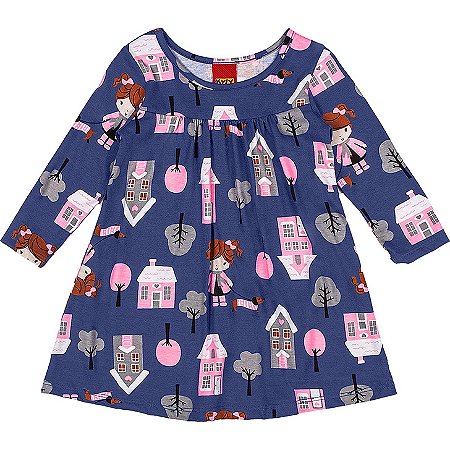 VESTIDO AZUL TURQUIA  KYLY