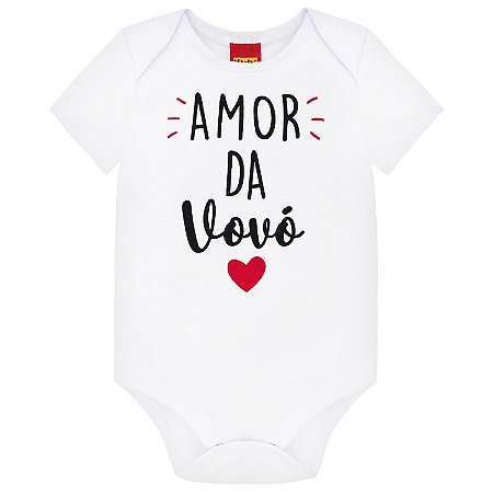 BODY BEBÊ AMOR DA VOVÓ KYLY