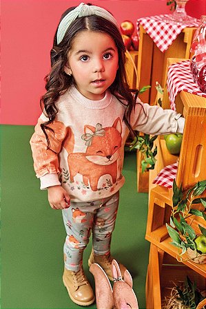 CONJUNTO INFANTIL RAPOSA KUKIE