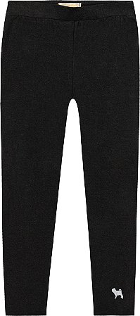 LEGGING COTTON LIGHT INFANTIL PRETA CHARPEY