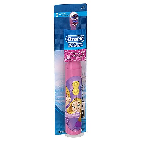 Escova Elétrica Oral B Disney Princesas - Rapunzel