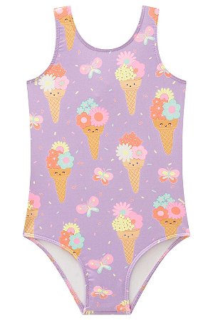 MAIO INFANTIL COM PROTECAO UV 50+ LILAS KUKIE