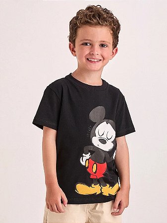 T-SHIRT MASCULINA INFANTIL PRETA YOUCCIE
