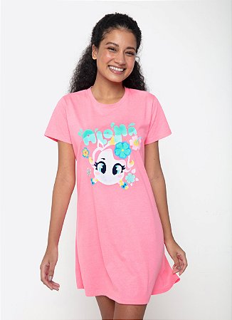 CAMISOLA ADULTO UNICORNIO  ALOHA ROSA PUKET