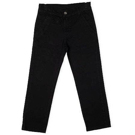 CALCA INFANTIL MASCULINA 3293 PRETO MANIA KIDS