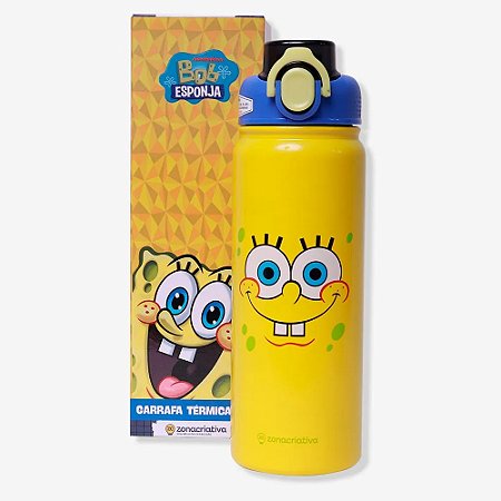 GARRAFA GALAXY 650ML BOB ESPONJA ZONA CRIATIVA