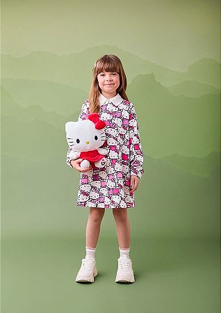 VESTIDO DRESS HELLO KITTY MOMI